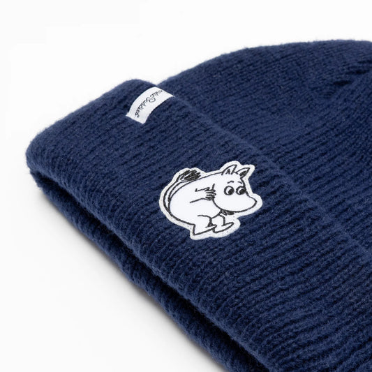 Moomintroll Felt Patch Beanie Kids - Navy